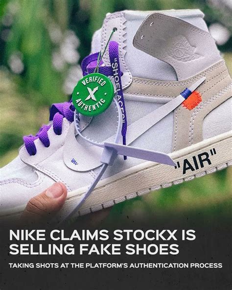 nike claim stockx selling fake shoes|nike stockx scam.